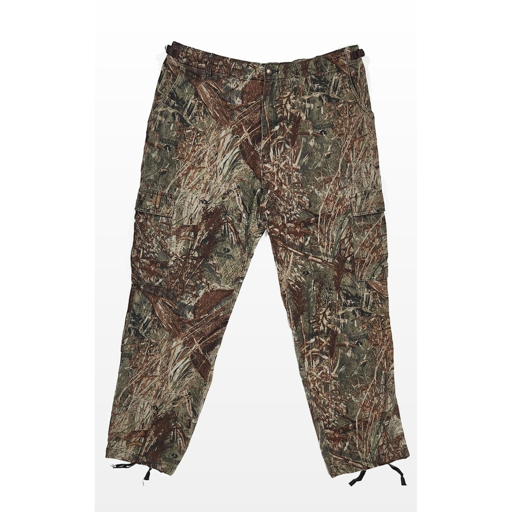 Cabela's Cotton Poly Cargo Pants 42x30 Gorpcore Hunting Utility Workwear Bottoms